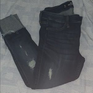 Hollister distressed jeans